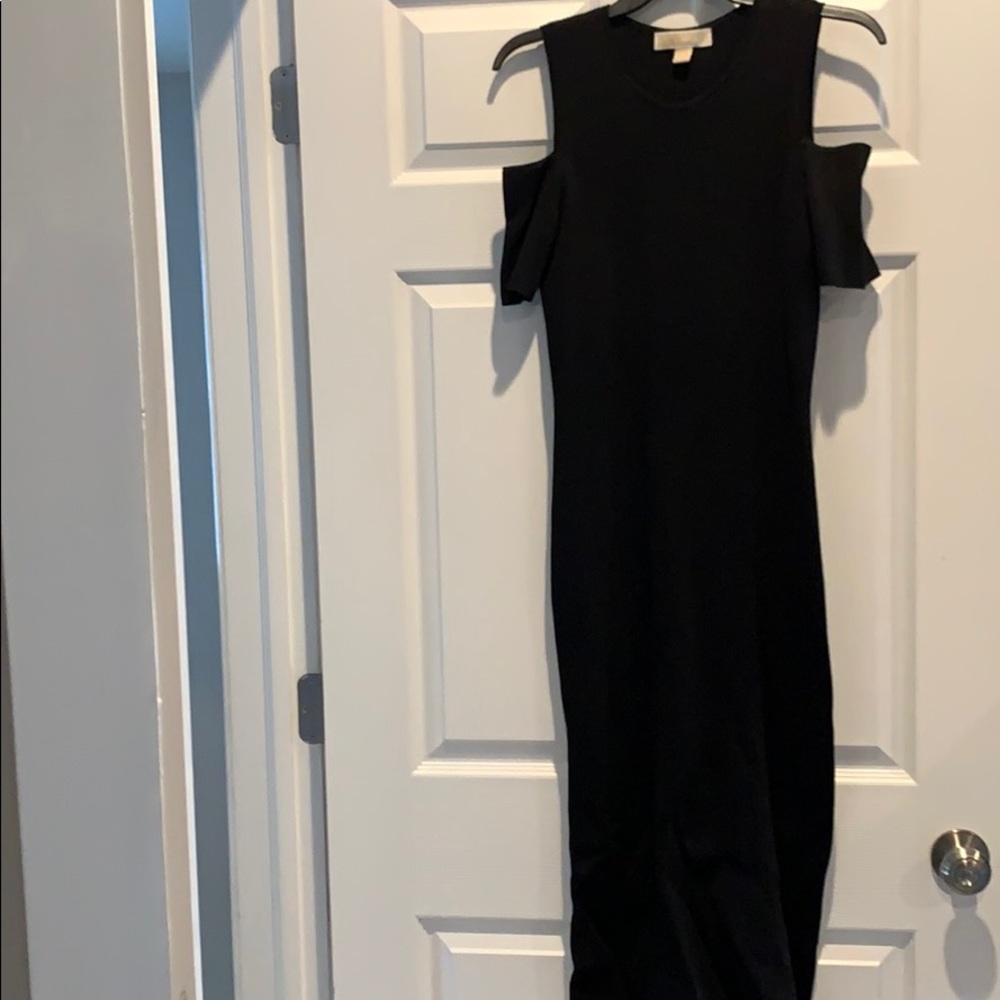 Michael Kors cold shoulder dress